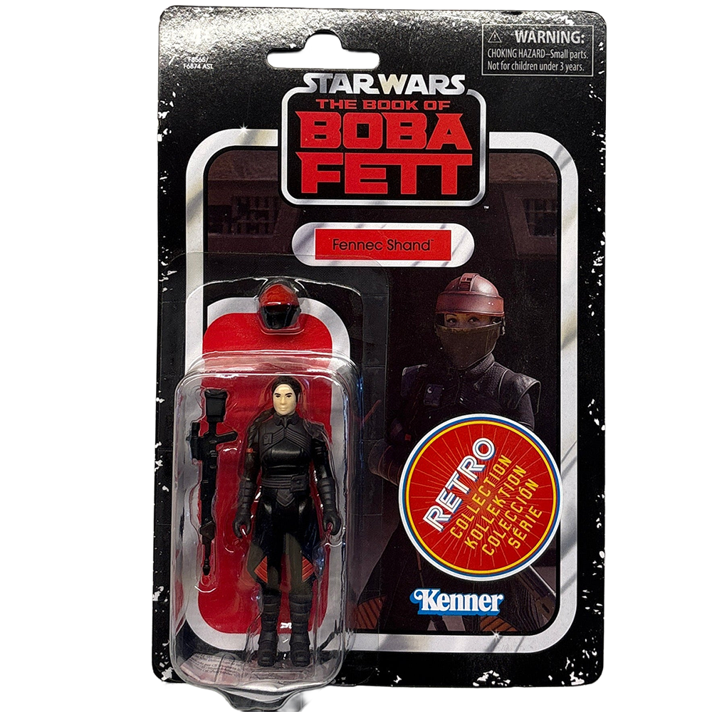 Fennec Shand Star Wars Retro Collection Action Figure in case BOBF by Kenner sealed in package