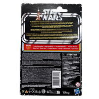 Fennec Shand Star Wars Retro Collection Action Figure in case BOBF Kenner packaging back