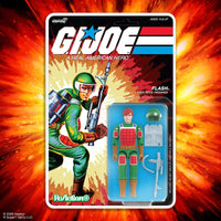 Flash G.I. Joe ReAction+ Wave 7 Laser Rifle Trooper Action Figure by Super7 new in box collectible toy packaging front