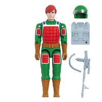 Flash G.I. Joe ReAction+ Wave 7 Laser Rifle Trooper Action Figure by Super7 new in box with helmet and weapons accessories