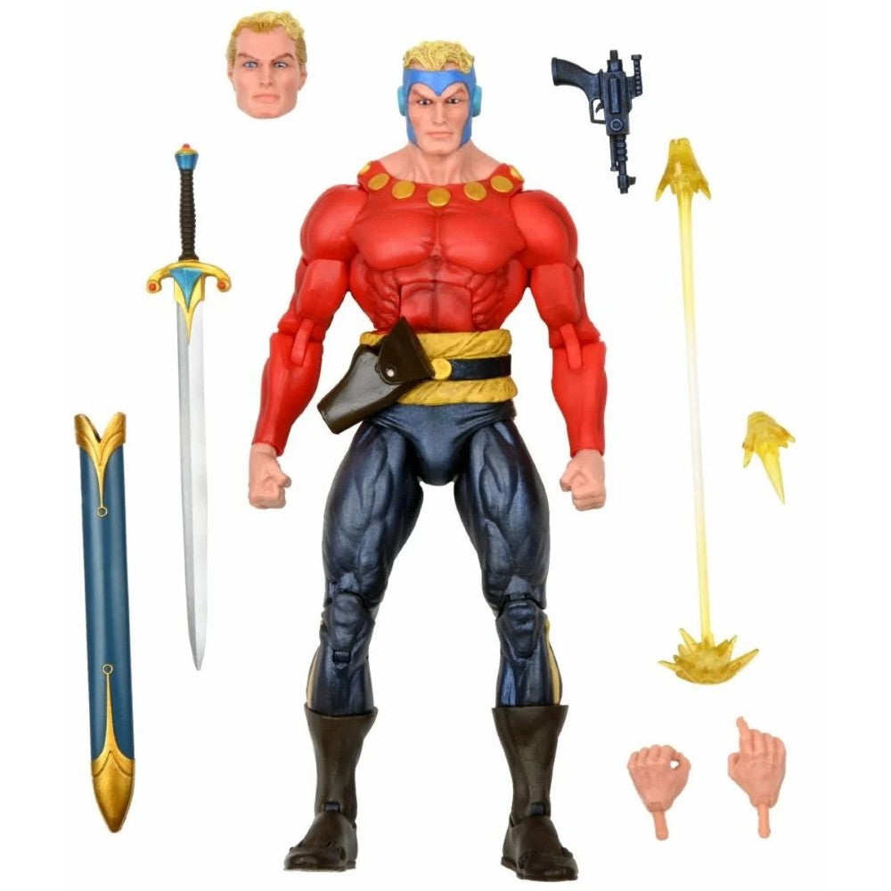 Flash Gordon King Features Original Superheroes NECA 7-Inch Action Figure by Neca with accessories new in box collectible toy