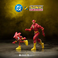 DC x Sonic the Hedgehog Sonic as The Flash & The Flash 2-Pack Action Figures by Jakks Pacific new in box scale 1:12