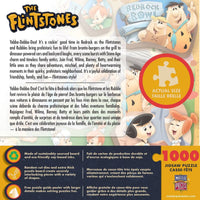 The Flintstones - Yabba Dabba Doo 1000 Piece Jigsaw Puzzle Masterpieces by Master Pieces featuring classic Bedrock characters and family fun