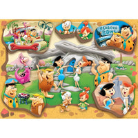 The Flintstones - Yabba Dabba Doo 1000 Piece Jigsaw Puzzle Masterpieces by Master Pieces with classic cartoon scenes