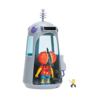 Fly Boy Bart Deluxe Action Figure The Simpsons 5" Treehouse of Horror by Jakks Pacific with sci-fi machine and mini figure