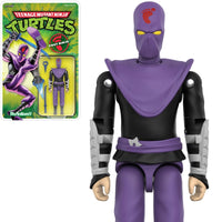 Foot Ninja Teenage Mutant Ninja Turtles ReAction+ Action Figure by Super7 with Ninja Sword 3.75-Inch