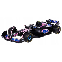 Bburago 1:43 scale die-cast Alpine F1 Team A524 Pierre Gasly model with authentic helmet and detailed livery