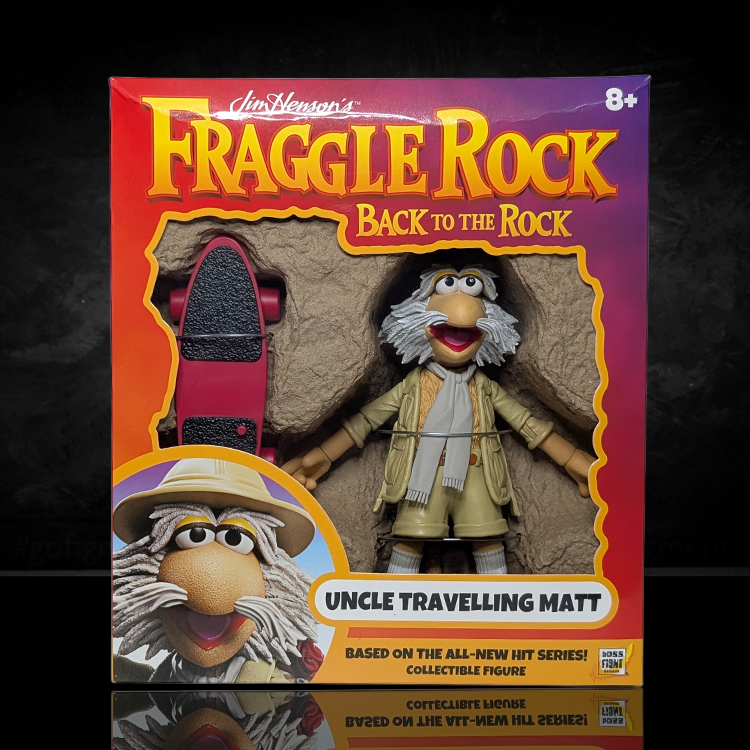 Boss Fight Studio Llc - Fraggle Rock Action Figure: Uncle Traveling Matt new in box collectible 1:12 scale figure