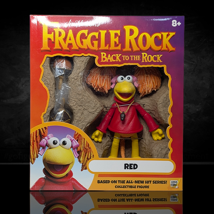 Boss Fight Studio Llc - Fraggle Rock Action Figure: Red new in box collectible 1:12 scale figure