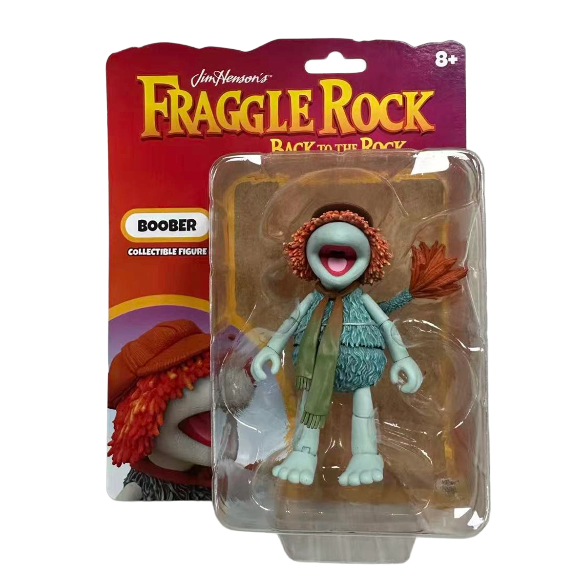 Fraggle Rock Boober 6-Inch Action Figure Boss Fight Studio in collectible packaging