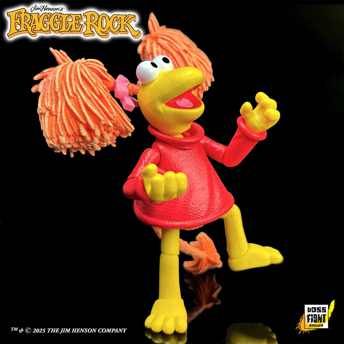Fraggle Rock Red 6-Inch Action Figure Boss Fight Studio collectible figure