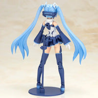 Hatsune Miku Frame Music Girl Snow Miku Another Color Ver Model Kit by Blokees new in box with blue twin tails and navy white outfit