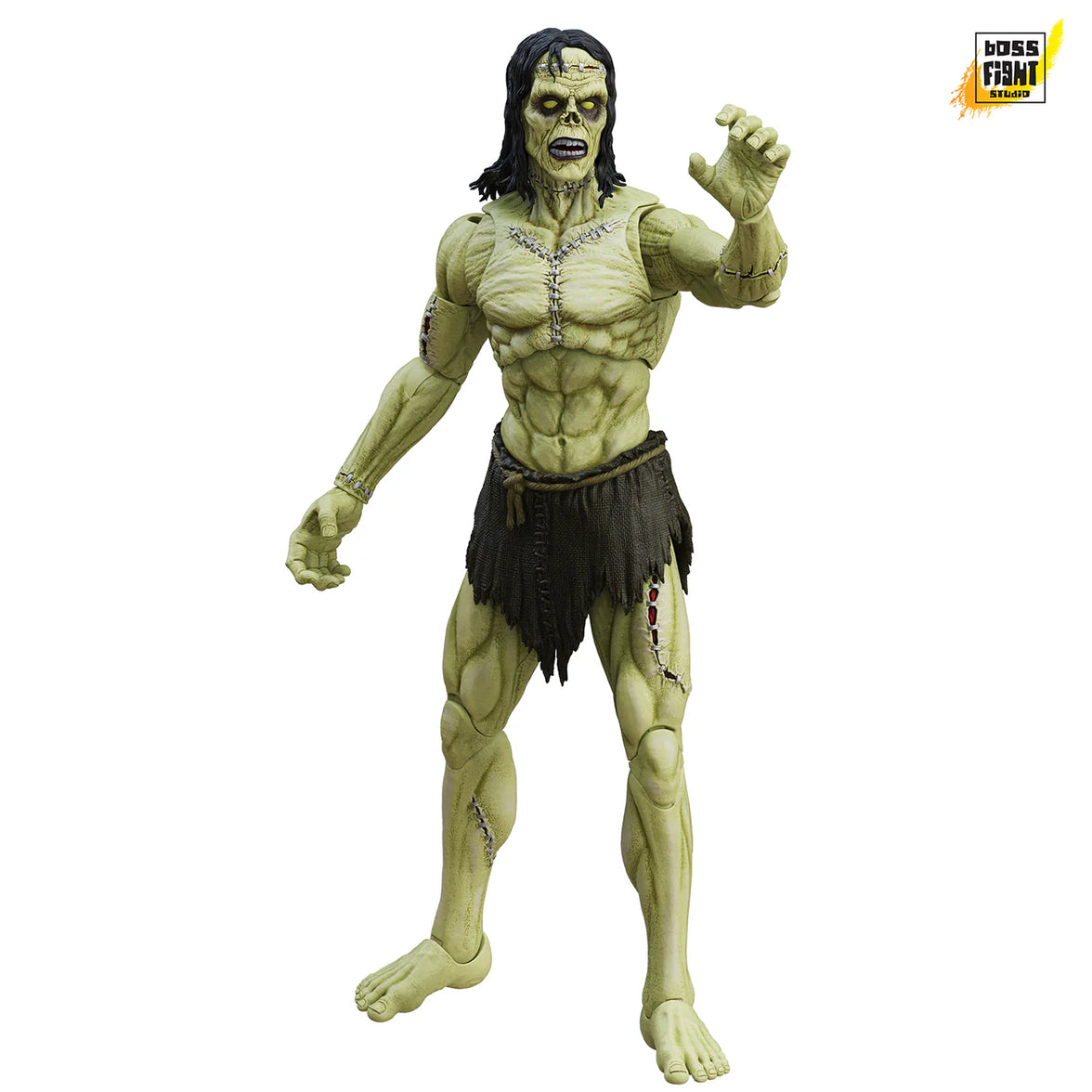 Frankenstein’s Monster Epic H.A.C.K.S. 1:12 Scale Action Figure Boss Fight Studio Llc with detailed sculpt and poseable joints