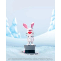 Frosty the Snowman 1:12 Scale Action Figure Jada Toys Holiday Collectible with white and pink rabbit companion by Super7 new in box