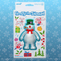 Frosty the Snowman ReAction 3.75-inch action figure in candy box style packaging by Super7