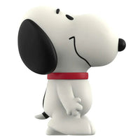 Funko vinyl figure of Snoopy walking upright with red collar and confident expression from Peanuts series.