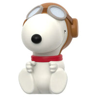 Funko Peanuts Flying Ace Snoopy vinyl figure 5 inch with pilot helmet and red collar sitting pose