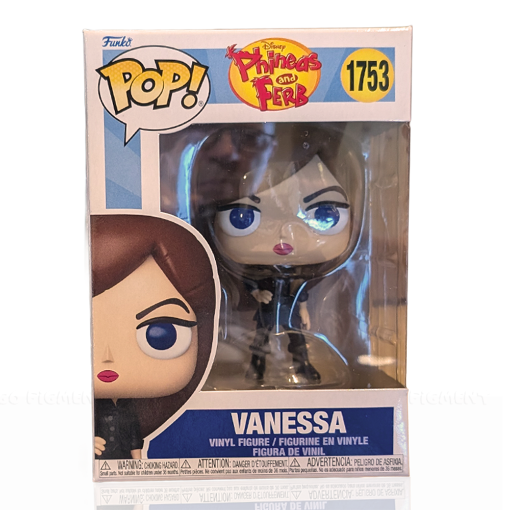 Vanessa Phineas and Ferb Funko Pop Vinyl Figure 1753 Disney Collectible by FUNKO in box with stylized character design