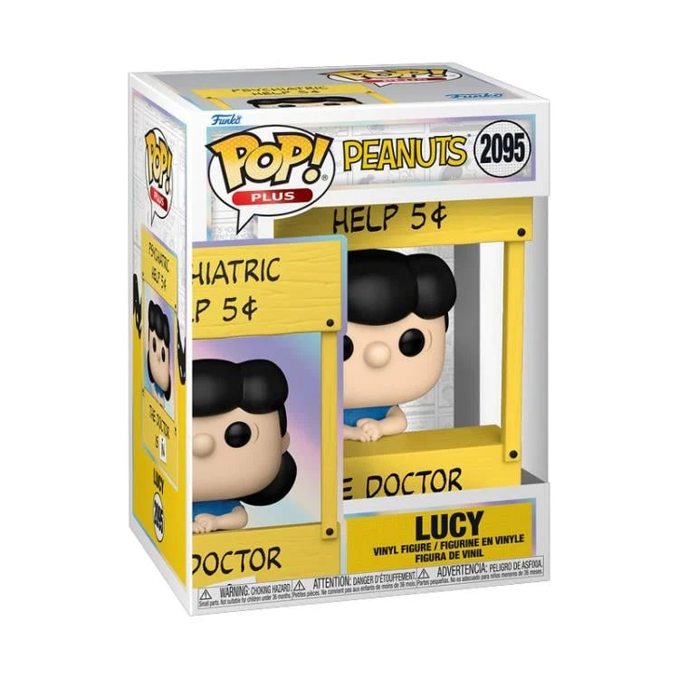 Funko Pop! Plus Peanuts Lucy with Psychiatric Booth Vinyl Figure #2095 - Collectible Pop Culture Icon by FUNKO new in box