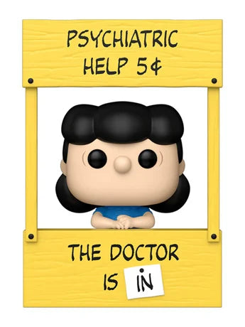 Funko Pop! Plus Peanuts Lucy with Psychiatric Booth Vinyl Figure #2095 - Collectible Pop Culture Icon by FUNKO new in box
