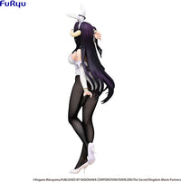 Furyu - Overlord BiCute Bunnies Albedo Statue by Banpresto new in box with flowing purple hair and black fishnet tights