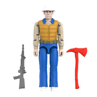 Deep Six GI Joe Comic ReAction Plus 3 3/4-Inch Action Figure by Super7 with rifle and red axe accessories.