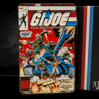 Fanattik G.I. Joe A Real American Hero 60th Anniversary Limited Edition metal ingot Issue 1 collectible design