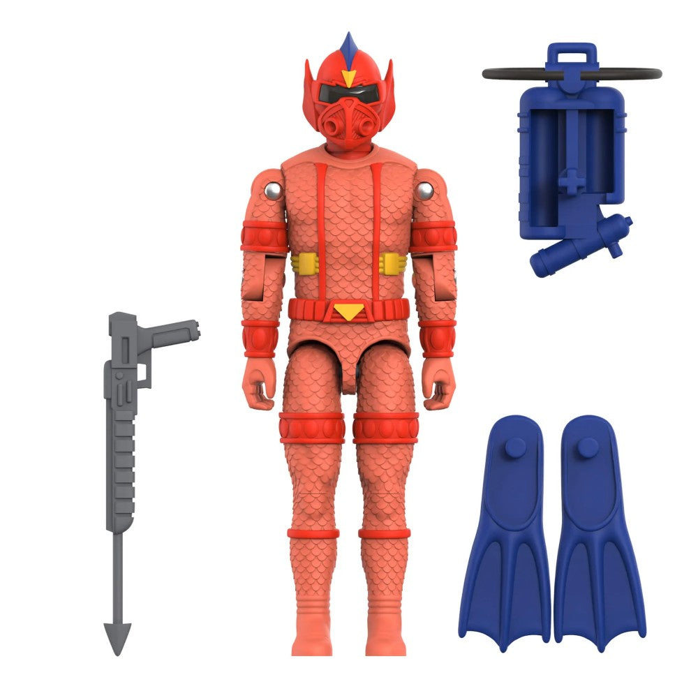 Hydro-Viper G.I. Joe ReAction+ Wave 7 Cobra Underwater Elite Action Figure new in box by Super7 with accessories