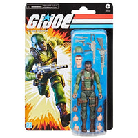 Hasbro G.I. Joe Classified Series 6-inch Trooper action figure with weapons and accessories in retro cardback packaging