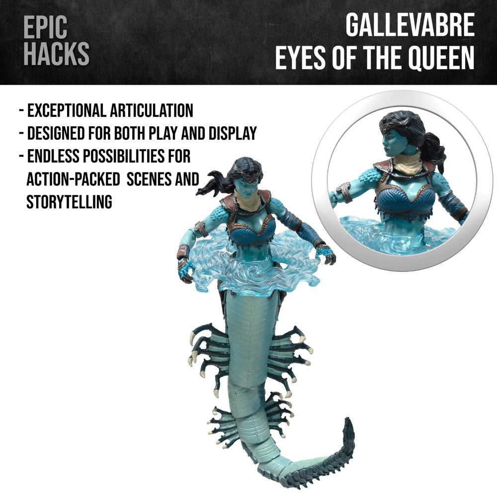 Gallevarbe – Eyes of the Queen Court of the Dead Epic Battle Action Figure - 1:18 Scale new in box by Boss Fight Studio Llc