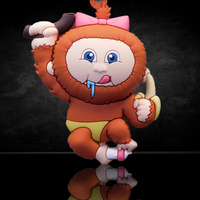Garbage Pail Kids Series 4 3D Figural Foam Bag Clip Monogram U-Pick Your Choice featuring a collectible character by Go Figment