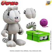 Garfield Wave 1 Nermal Action Figure - 17 Points of Articulation with Yarn & Mail Box - Adorable Kitten Collectible by Boss Fight Studio Llc new in box