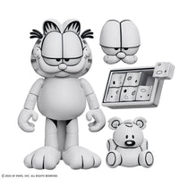 Garfield Black and White Daily Comic Strip Action Figure - Entertainment Earth Exclusive by Boss Fight Studio Llc with accessories new in box
