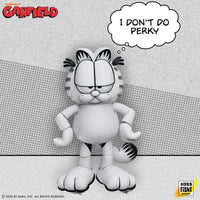 Garfield Black and White Daily Comic Strip Action Figure - Entertainment Earth Exclusive by Boss Fight Studio Llc in monochrome design