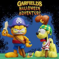 Garfield and Odie (Pirate Version) 4 Inch Action Figure 2-Pack by Boss Fight Studio