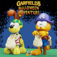 Garfield and Odie (Pirate Version) 4 Inch Action Figure 2-Pack by Boss Fight Studio