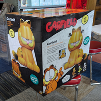 Garfield Full Scale Figure 1:1 Life Size Gigantic 20" tall by Boss Fight Studio Llc
