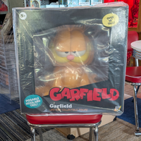 Garfield Full Scale Figure 1:1 Life Size Gigantic 20" tall by Boss Fight Studio Llc in display packaging