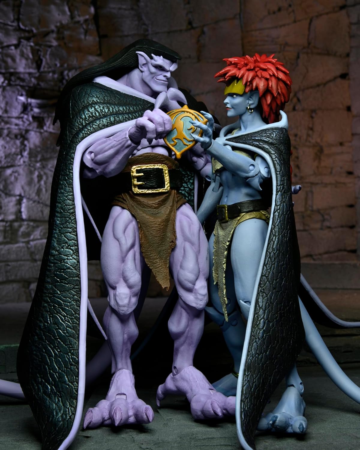 NECA Gargoyles Ultimate Bronx 7" Figure & Vows Goliath Demona 2-Pack Combo New with detailed articulated collectible figures by Neca
