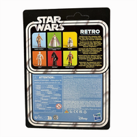 Princess Leia Organa - Yavin Star Wars Retro Collection Action Figure by Hasbro with Ceremony Outfit 3.75 in
