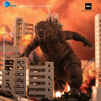 Godzilla 2001 Exquisite Basic Series Action Figure 7 Inch NIB with detailed sculpt and articulated limbs by Exquisite