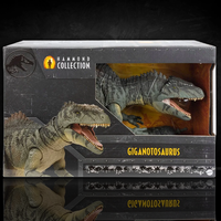 Mattel Hammond Collection Giganotosaurus figure from Jurassic World Dominion with detailed features in display box
