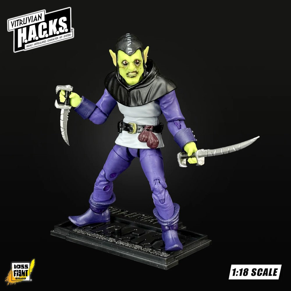 Goblin Ransacker Vitruvian H.A.C.K.S. O'Grung Gang Action Figure Boss Fight Studio Llc new in box 1:18 scale collectible