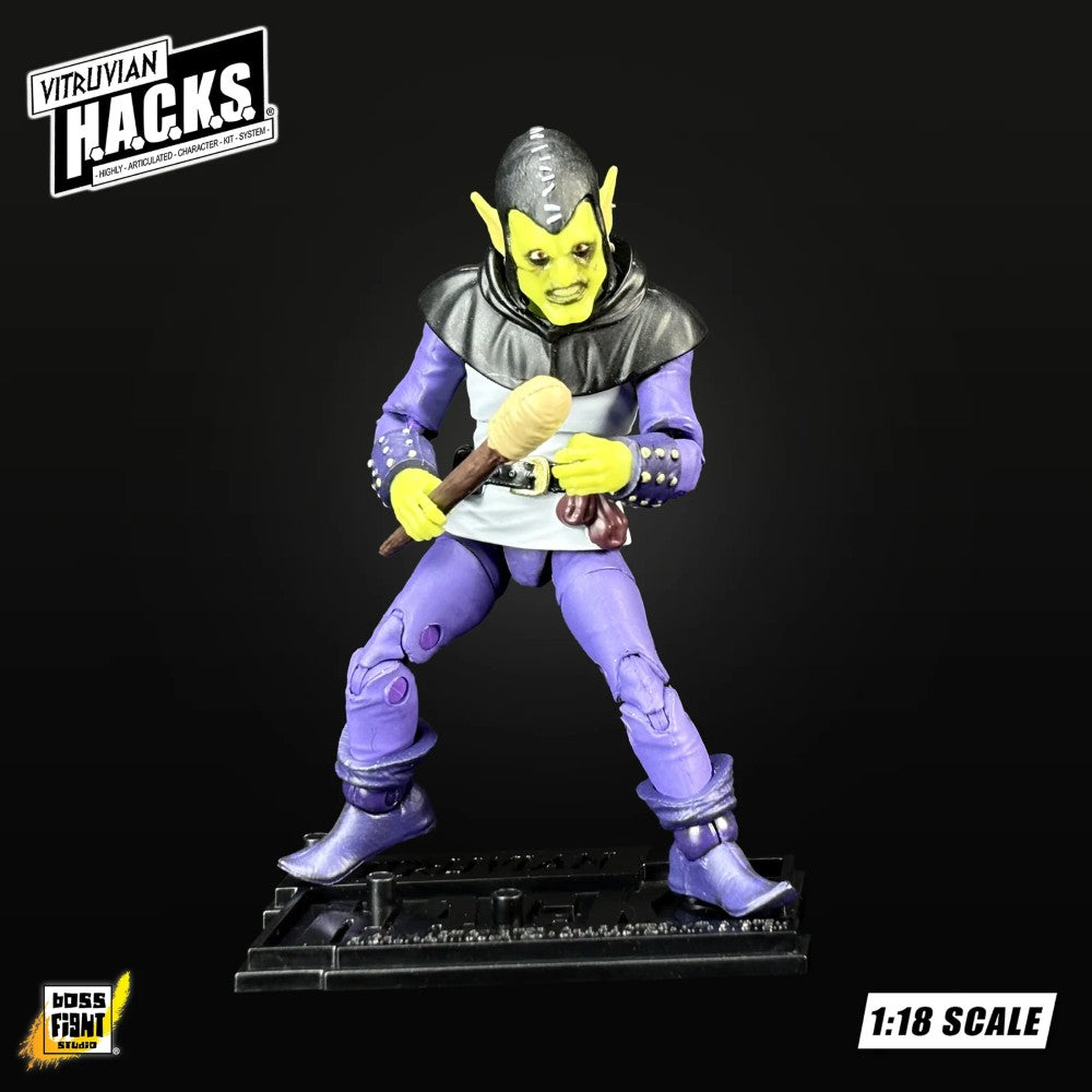 Goblin Ransacker Vitruvian H.A.C.K.S. O'Grung Gang Action Figure Boss Fight Studio Llc new in box 1:18 scale