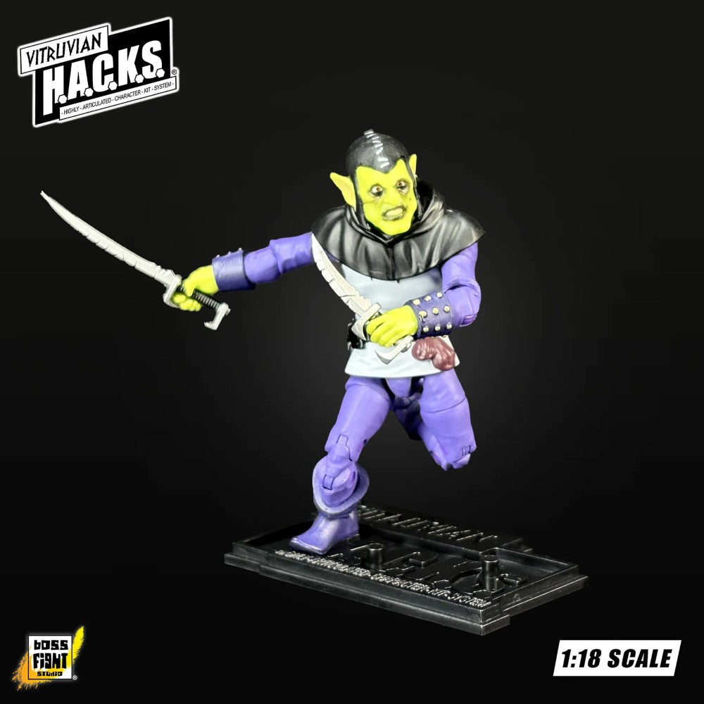 Goblin Ransacker Vitruvian H.A.C.K.S. O'Grung Gang Action Figure Boss Fight Studio Llc new in box 3.75 inch scale