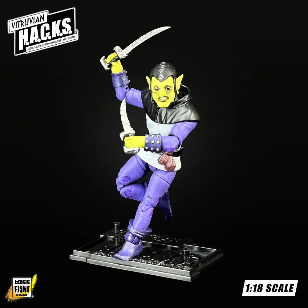 Goblin Ransacker Vitruvian H.A.C.K.S. O'Grung Gang Action Figure Boss Fight Studio Llc new in box 1:18 scale poseable figure