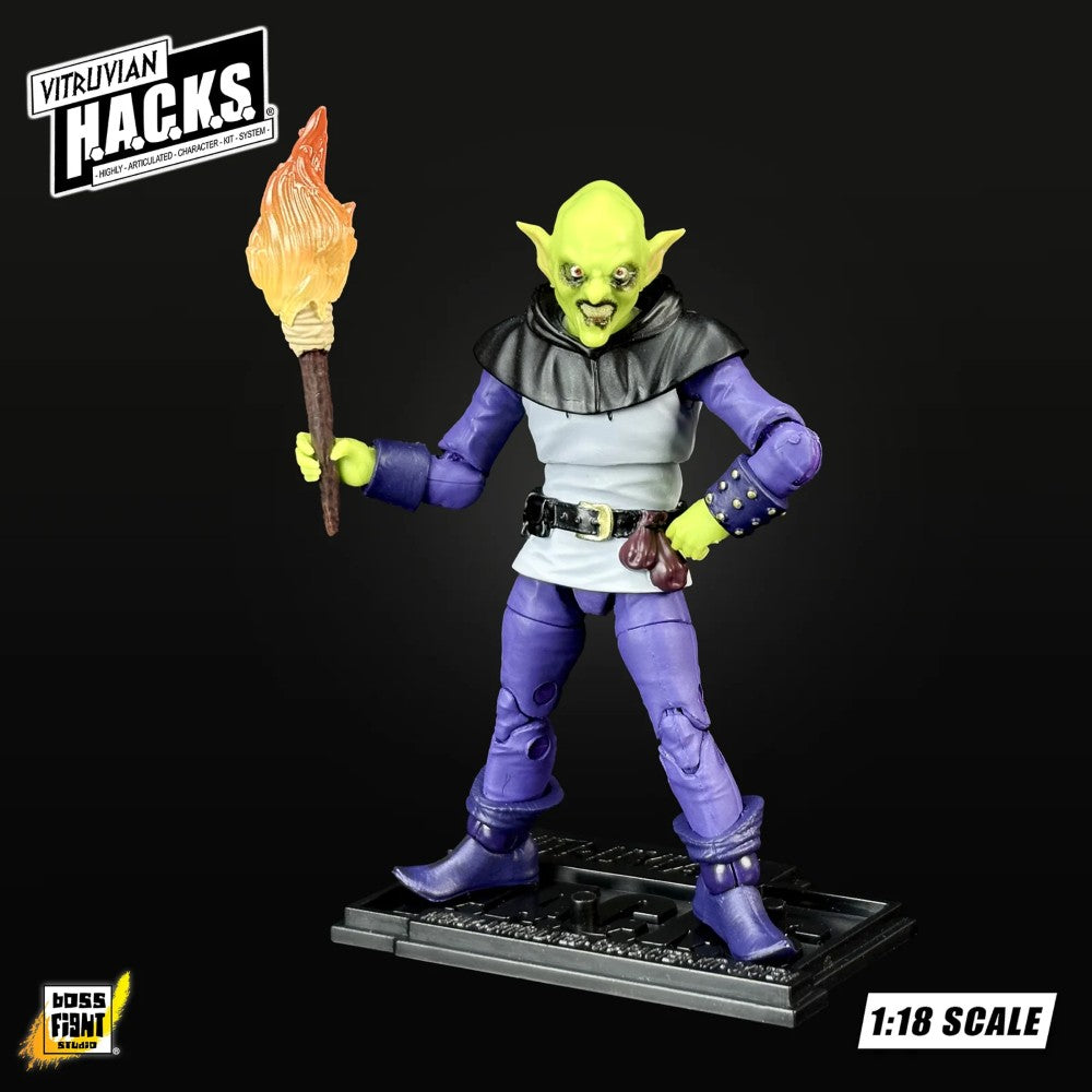 Goblin Ransacker Vitruvian H.A.C.K.S. O'Grung Gang Action Figure Boss Fight Studio Llc new in box 3.75 inch scale