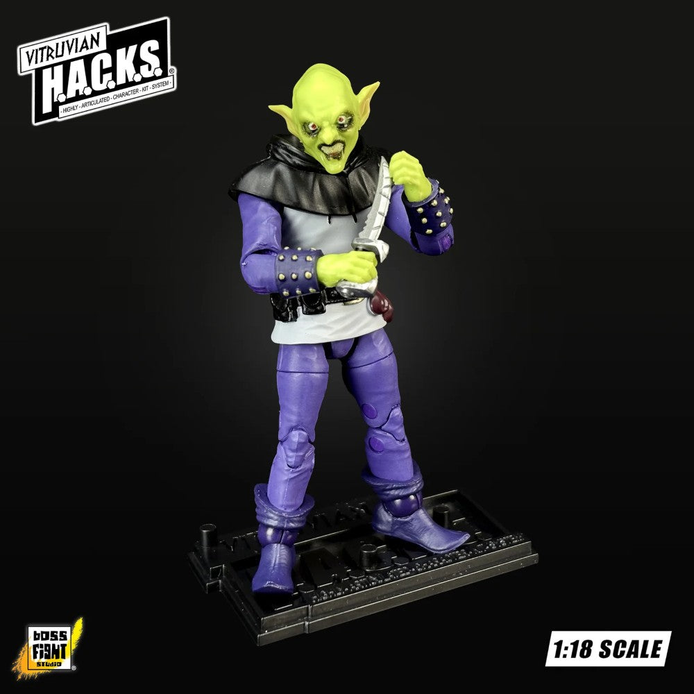 Goblin Ransacker Vitruvian H.A.C.K.S. O'Grung Gang Action Figure Boss Fight Studio Llc new in box 3.75 inch scale