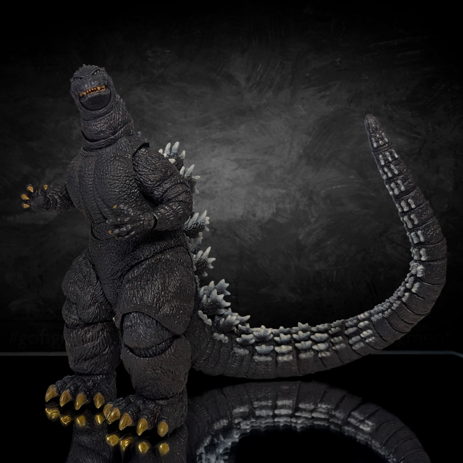 Godzilla vs. King Ghidorah 1991 Godzilla Hokkaido Exquisite Basic Hiya Action Figure 7" new in box by Hiya Toys
