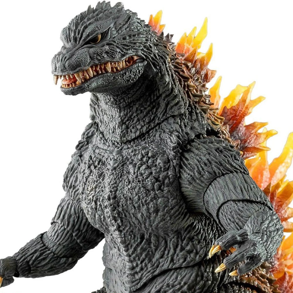 Simulated alt text for Godzilla 2000 Godzilla Millennium Heat Ray Exquisite Basic Series Action Figure 6 inch for m4vh1y-be.myshopify.com. You are an expert SEO agent. You will generate an ALT text for this image. <Store_Context> Business Details: - Curated by a passionate collector, ensuring authe...